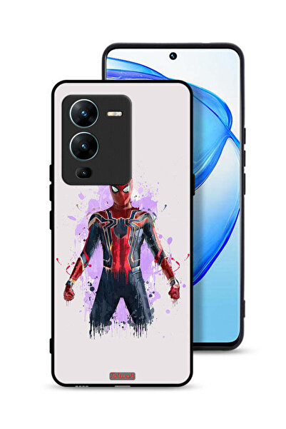 Tolwak غطاء حماية لهاتف Vivo V25 Pro 5G بتصميم العنكبوت الحديدي