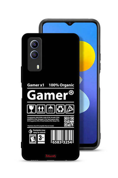 Tolwak غطاء حماية لجهاز Vivo T1x، ملصق لألعاب الفيديو