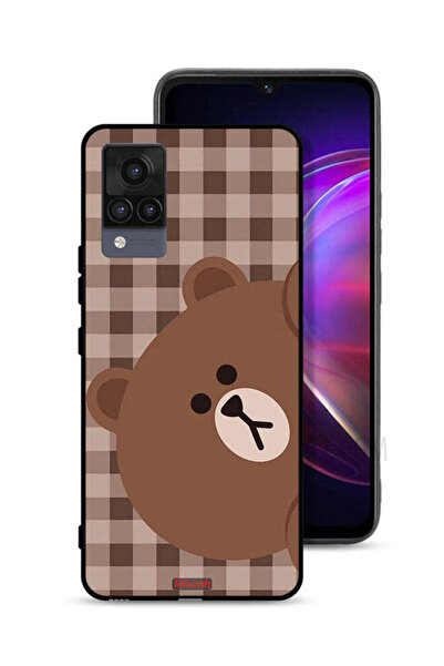 Tolwak غطاء حماية لهاتف Vivo V21 - دب تيدي