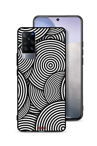 Tolwak غطاء حماية لهاتف Vivo X60 بنمط دوائر وهمية