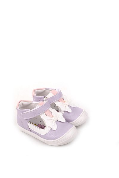 Papuçsepeti Shoe Basket - Şrbb 4796 Baby Girl Orthopedic First Step Shoes
