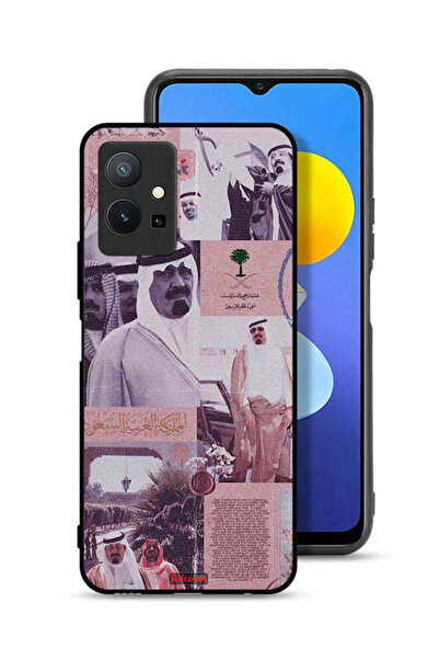 Tolwak غطاء حماية لهاتف فيفو Y75 5G، ملصق الملك عبد الله العتيق