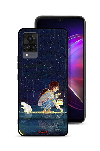 Tolwak غطاء حماية لهاتف Vivo V21 برسومات نجوم فنية