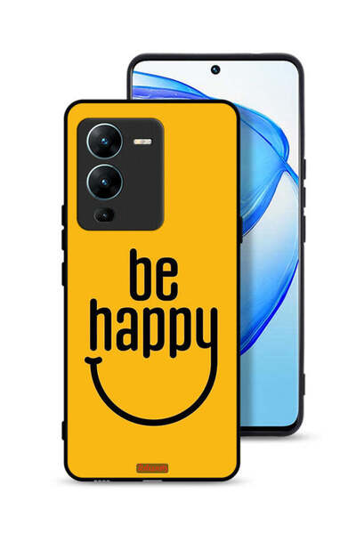 Tolwak غطاء حماية لهاتف Vivo V25 Pro 5G - كن سعيدًا