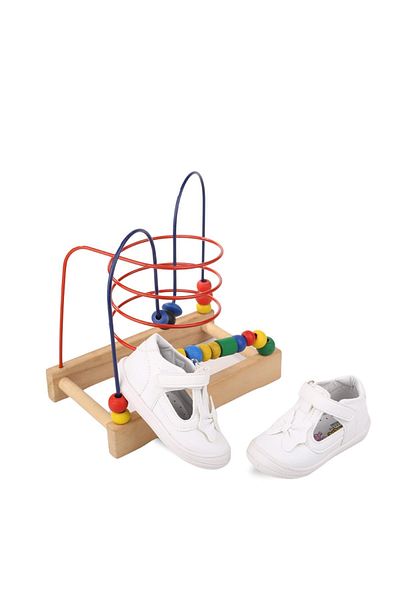 Papuçsepeti Shoe Basket - Şrbb 4796 Baby Girl Orthopedic First Step Shoes