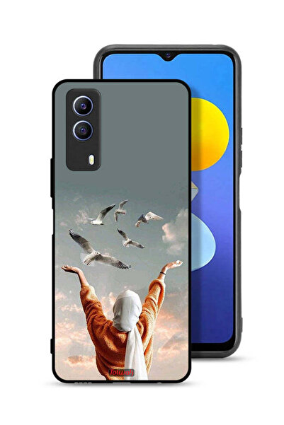 Tolwak غطاء حماية لهاتف Vivo T1x بتصميم طيور تحلق