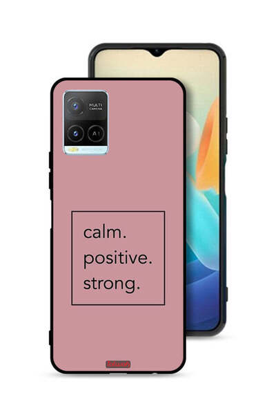 Tolwak غطاء حماية لهاتف Vivo Y32، هادئ وإيجابي وقوي