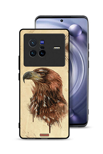 Tolwak غطاء حماية لهاتف Vivo X80 - أفضل خلفيات Falcon