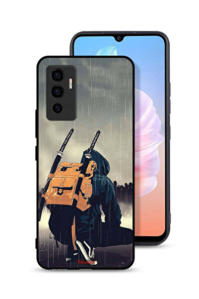 Tolwak غطاء حماية Vivo V23e بتصميم سيف ساموراي الرقمي