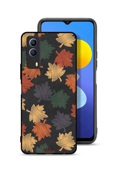 Tolwak Vivo T1x Protective Case Cover Autumn Leaves Art