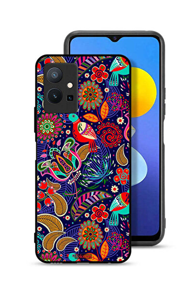 Tolwak غطاء حماية لهاتف Vivo T1 5G بنقشة طيور وزهور