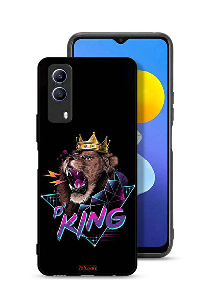 Tolwak غطاء حماية Vivo T1x برسومات الأسد الملك