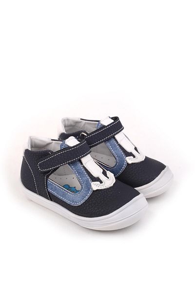 Papuçsepeti Shoe Basket - Şrbb 4804 Baby Boy Orthopedic First Step Shoes