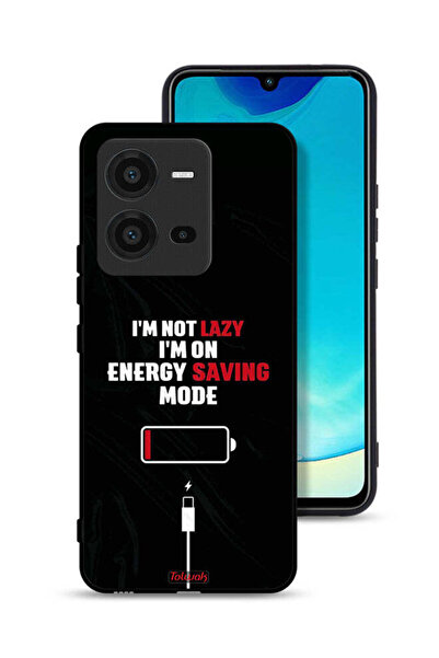 Tolwak غطاء حماية لهاتف Vivo V25 5G أنا لست كسولاً، أنا في وضع توفير الطاقة