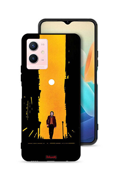 Tolwak غطاء حماية لهاتف Vivo Y33s 5G بتصميم جوكر، عمل فني رقمي تجريدي