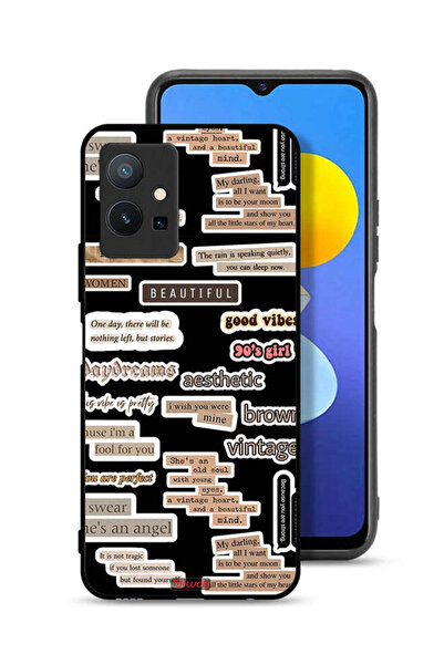 Tolwak Vivo T1 5G Protective Case Cover Beautiful Quotes Stickers