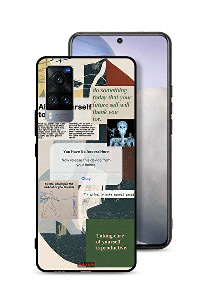 Tolwak غطاء حماية لهاتف Vivo X60 اسمح لنفسك بالنمو