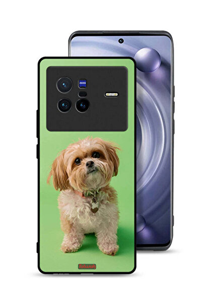 Tolwak غطاء حماية لهاتف Vivo X80 بتصميم جرو لطيف
