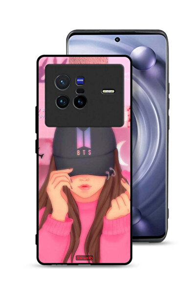 Tolwak غطاء حماية لهاتف Vivo X80 - فتاة صغيرة