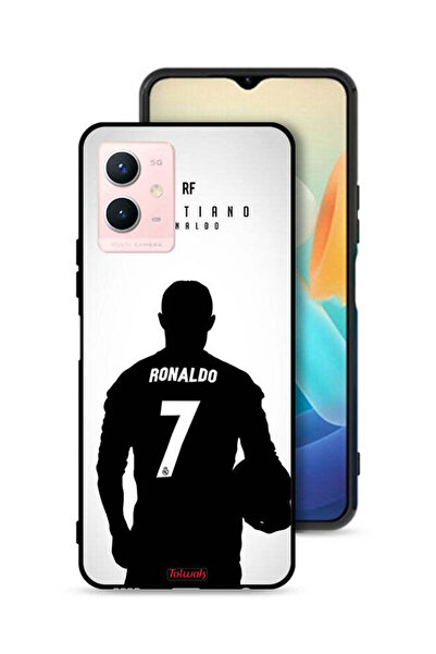 Tolwak غطاء حماية لهاتف Vivo Y33s 5G بقناع كريستيانو رونالدو