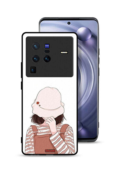 Tolwak غطاء حماية لهاتف Vivo X80 Pro بغطاء للوجه وقبعة