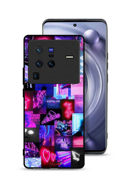 Tolwak غطاء حماية لهاتف Vivo X80 Pro - رسوم متحركة