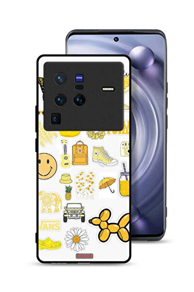 Tolwak غطاء حماية لهاتف Vivo X80 Pro - علامات أنثوية