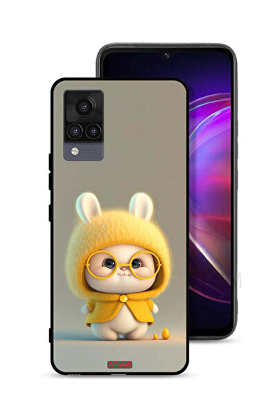 Tolwak غطاء حماية لهاتف Vivo V21 Baby Rabbit