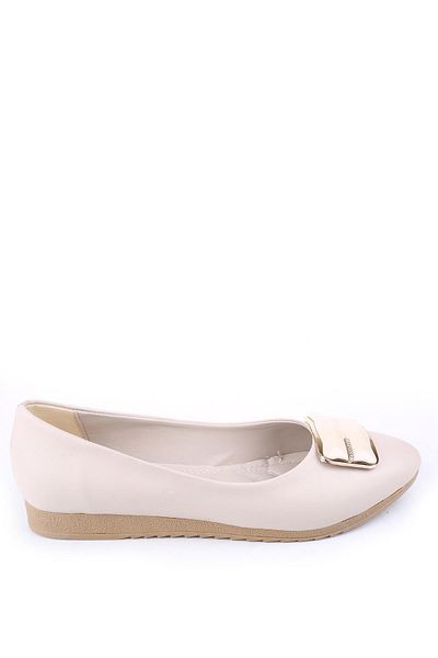 Papuçsepeti Shoe Basket Ys6074 Women's Comfortable Sole Daily Ballerina Shoes