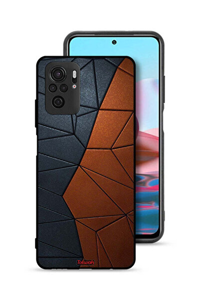 Tolwak Xiaomi Redmi Note 10 4G Protective Case Cover Pattern