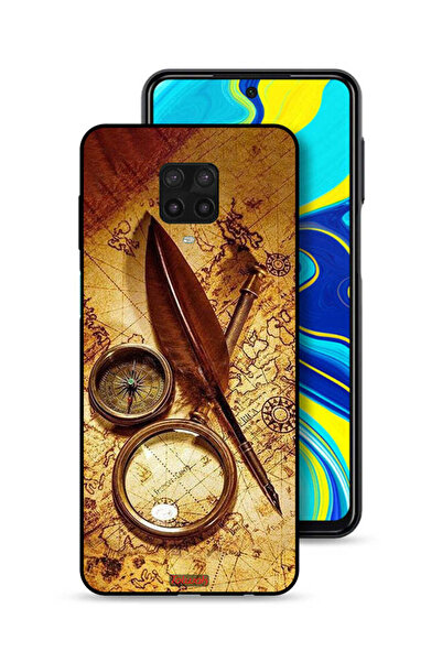 Tolwak غطاء حماية لهاتف شاومي ريدمي نوت 9S بتصميم بوصلة عتيقة