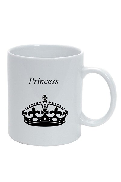 INOVATIX Cana alba personalizata, Princess, alb, D914, INOVATIX®. 330ml