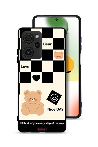 Tolwak جراب حماية لهاتف Xiaomi Poco X5 Pro، سأفكر فيك في كل خطوة على الطريق