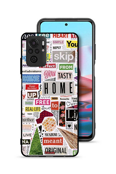Tolwak Xiaomi Redmi Note 10 4G Protective Case Cover Meant Original Stickers