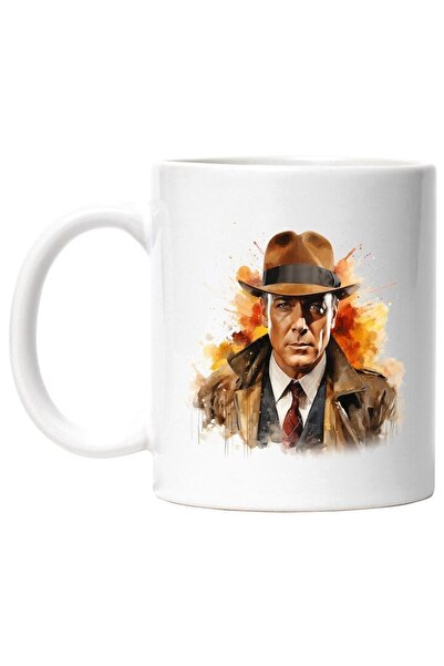 INOVATIX Εξατομικευμένη λευκή κούπα, Fred Thursday, Endeavor, Αστυνομικός, Χα...