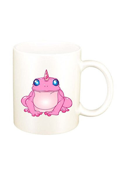 INOVATIX Εξατομικευμένη λευκή κούπα, Magic Frog, D963, INOVATIX®. 330ml