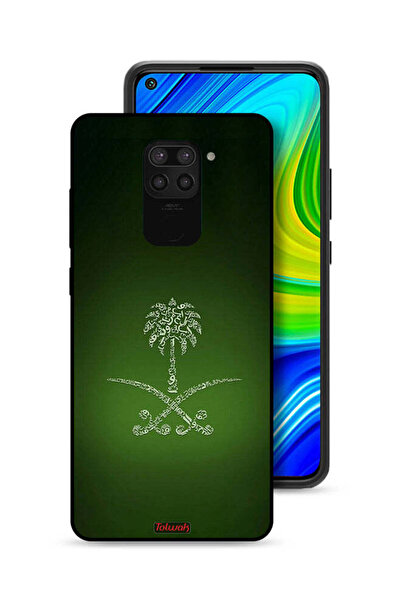 Tolwak غطاء حماية لهاتف شاومي ريدمي نوت 9 بعلامة المملكة العربية السعودية الق...