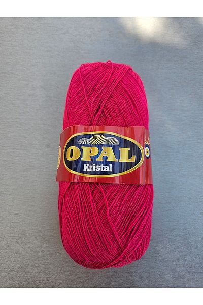 OPAL Crystal Hand Knitting Yarn No:0132 Crystal Fiber Soap Dish Pouch Knitting Yarn 100Gr-475Mt