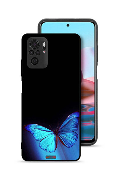 Tolwak Xiaomi Poco M5s Protective Case Cover Butterfly Art