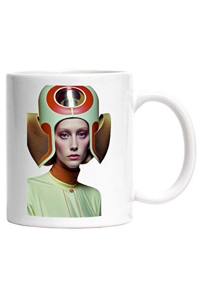 INOVATIX Cana alba personalizata, Model, Palarie, Futurist, Fashion, Moda, IN...