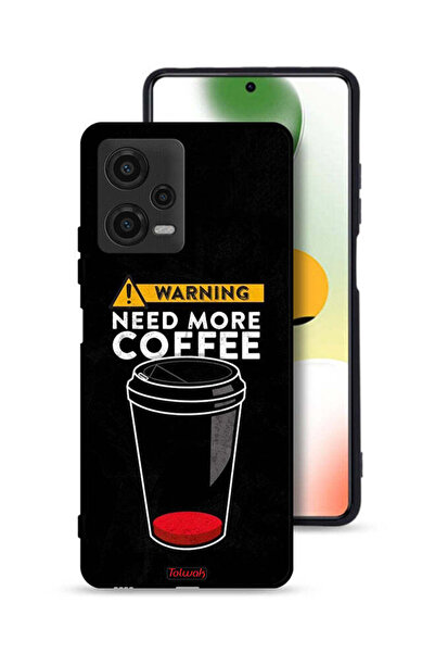 Tolwak غطاء حماية Xiaomi Poco X5 - هل تحتاج إلى المزيد من القهوة؟