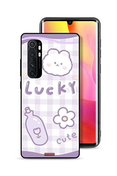 Tolwak غطاء حماية لهاتف شاومي مي نوت 10 لايت - لطيف ومحظوظ