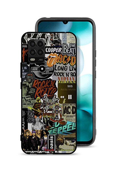 Tolwak غطاء حماية لهاتف شاومي مي 10 لايت 5G، تحيا موسيقى الروك أند رول