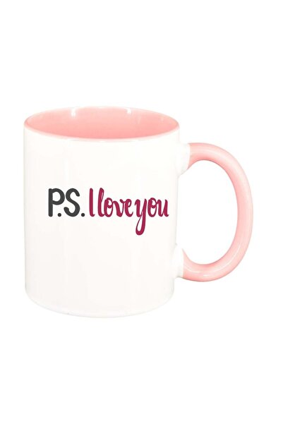 INOVATIX Εξατομικευμένη Cana alba, Love, εσωτερικό ροζ, D391, INOVATIX®. 330ml