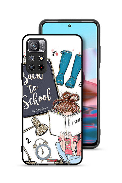 Tolwak غطاء حماية لهاتف شاومي ريدمي نوت 11S - فتاة مدرسية تقرأ التاريخ