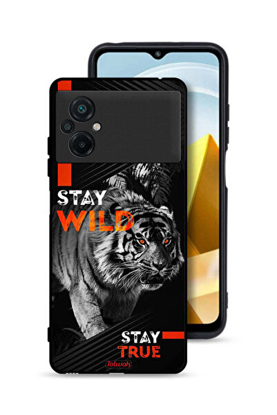 Tolwak غطاء حماية لهاتف Xiaomi Poco M5 4G - حافظ على رباطة جأشك - حافظ على رب...