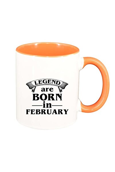 INOVATIX Cana alba personalizata, Legend, interior portocaliu, D80, INOVATIX®...