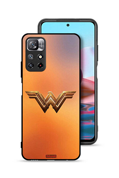 Tolwak غطاء حماية لهاتف شاومي ريدمي نوت 11 4G بشعار Wonder Women
