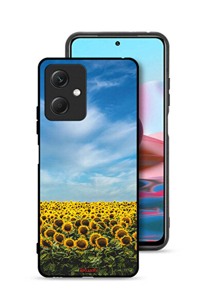 Tolwak غطاء حماية لهاتف شاومي ريدمي نوت 12 بطبعة عباد الشمس تحت السماء