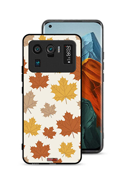 Tolwak Xiaomi Mi 11 Ultra Protective Case Cover Autumn Leaves